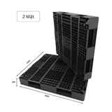  Pallet Nhựa TC 1200x1000x150 Đa Mặt 