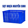  Sọt Nhựa PP Nguyên Sinh 8 Bánh Xe 