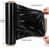  Màng PE Màu Đen 50cm - 17mic 