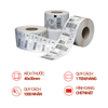  Decal In Nhiệt Cuộn 1000 Tem 40x30mm 