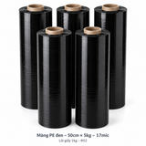  Màng PE Màu Đen 50cm - 17mic 