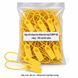  Kẹp Chì Nhựa Tròn 30Cm Túi 100c 