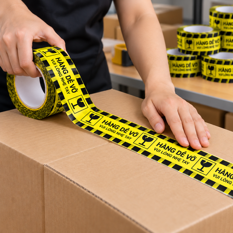  Băng Dính HÀNG DỄ VỠ 47mm*80Y 