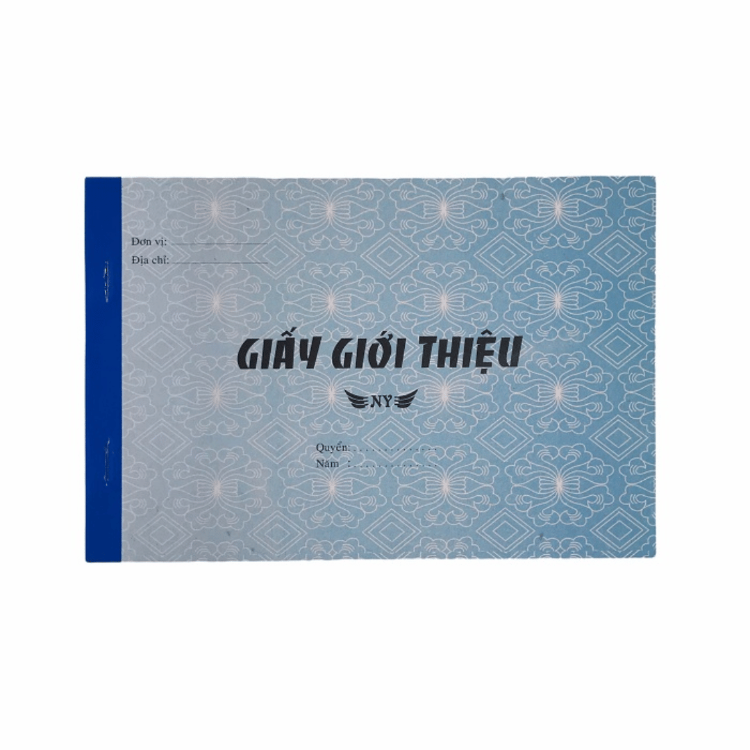  Giấy Giới Thiệu 