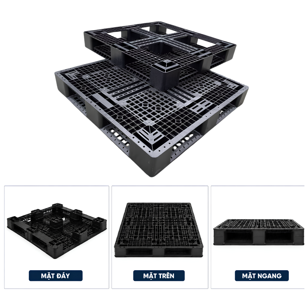  Pallet Nhựa Tái Chế 1100x1100 