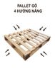  Pallet Gỗ 4 Hướng Nâng 1,5T 1800x800x130 