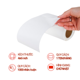  Decal In Mã Vạch 1000 Tem/Cuộn 