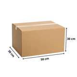  Hộp Carton 5 Lớp Sóng BC  50x30x30cm 