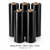  Màng PE Màu Đen 50cm - 17mic 