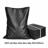  Bao Tải Dứa Đen Dày 