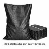  Bao Tải Dứa Đen Dày 