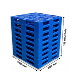  Pallet HDPE 1000x800x155 3 Chân 