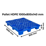  Pallet HDPE Chân Cốc Cao 140mm 
