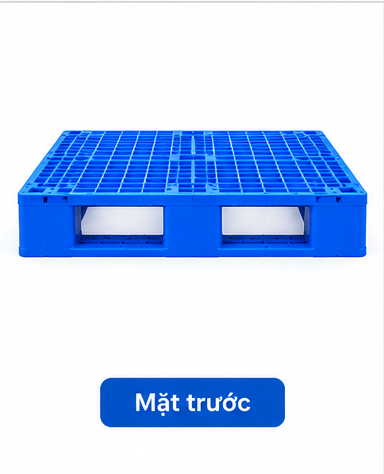  Pallet Nhựa Xanh Lót Sàn 1000x600x100 