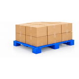  Pallet Nhựa Xanh 1200x800x150mm 3 chân 