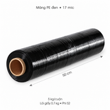  Màng PE Màu Đen 50cm - 17mic 