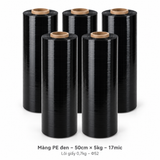  Màng PE Màu Đen 50cm - 17mic 