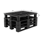  Pallet Nhựa TC 1200x1000x150 Đa Chân 