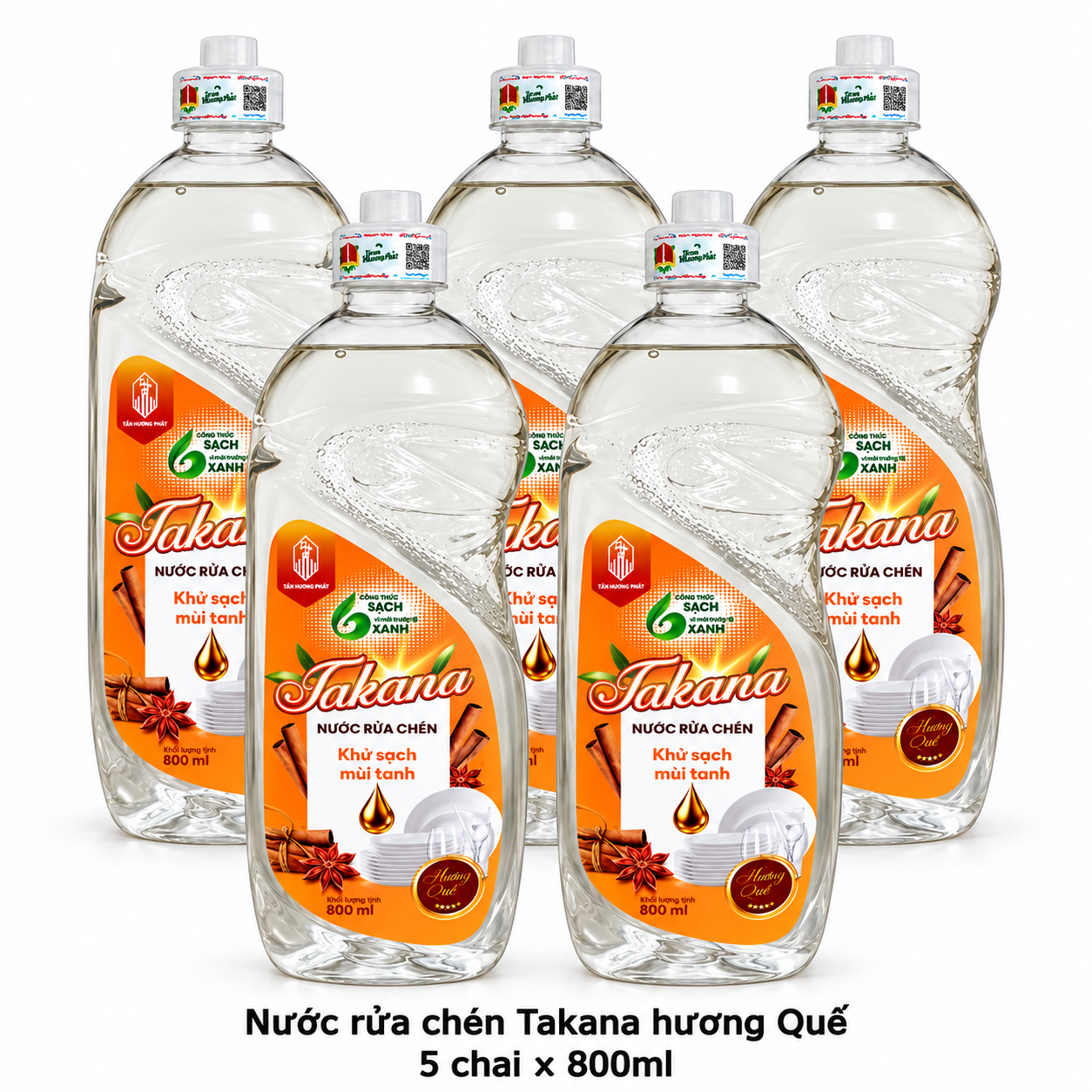  Nước Rửa Chén Takana 800ml 