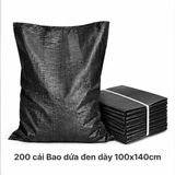  Bao Tải Dứa Đen Dày 