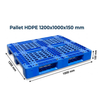  Pallet HDPE 1200x1000x150 Nhiều Chân 