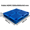  Pallet HDPE Lót Sàn 1200x1000x140 