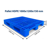  Pallet Nhựa Liền Khối BPG120.100.OP11-2 