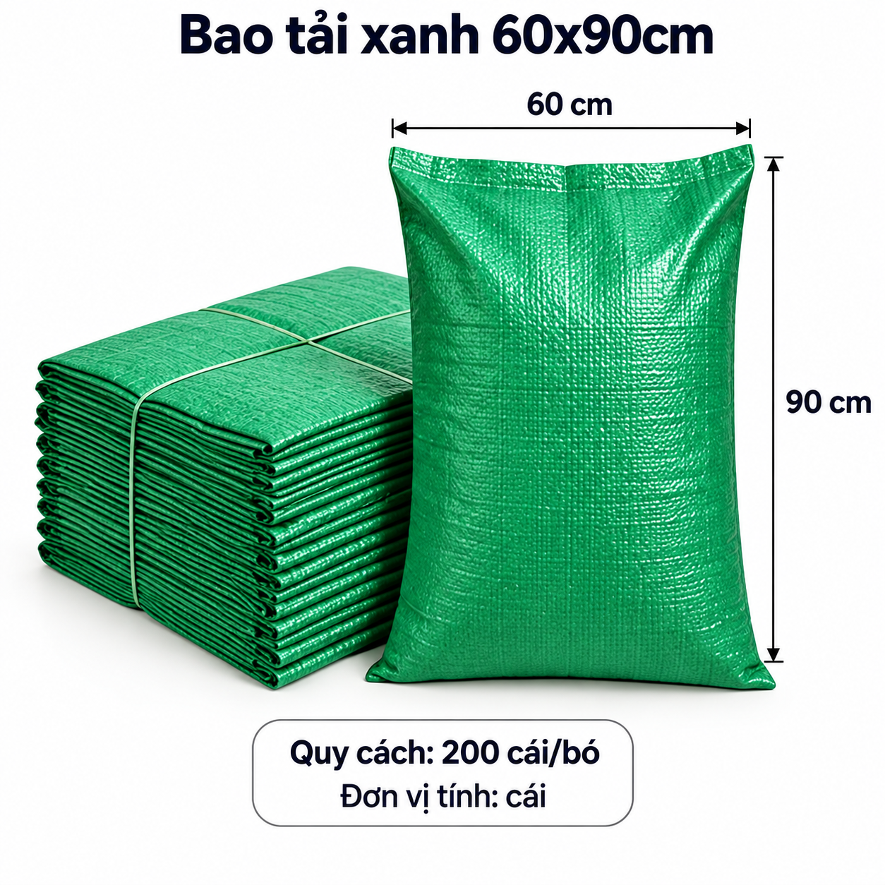  Bao Tải Xanh 