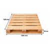  Pallet Gỗ 4 Hướng Nâng Tải Trọng Cao 