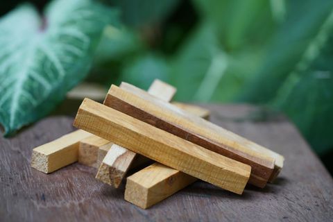 Gỗ trắc xanh Santo Palo