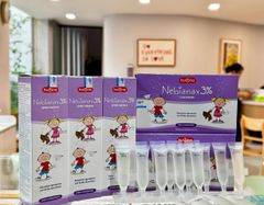 Buona Nebial/ Nebianax 3% Flaconcini, Dung Dịch Nhỏ Mũi Giảm Sổ Mũi, Nghẹt Mũi - Hộp 20 ống 5ml