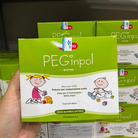 Bột nhuận tràng Peginpol Macrogol cải thiện táo bón