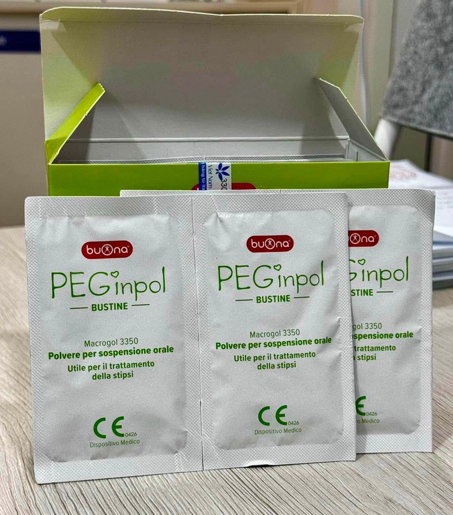 Bột nhuận tràng Peginpol Macrogol cải thiện táo bón