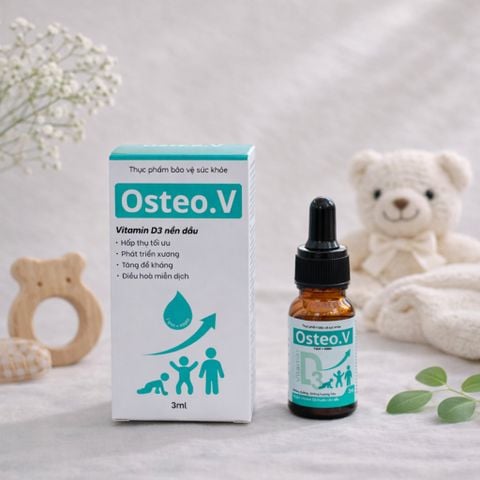 VITAMIN D3 THUẦN NỀN DẦU OSTEO.V