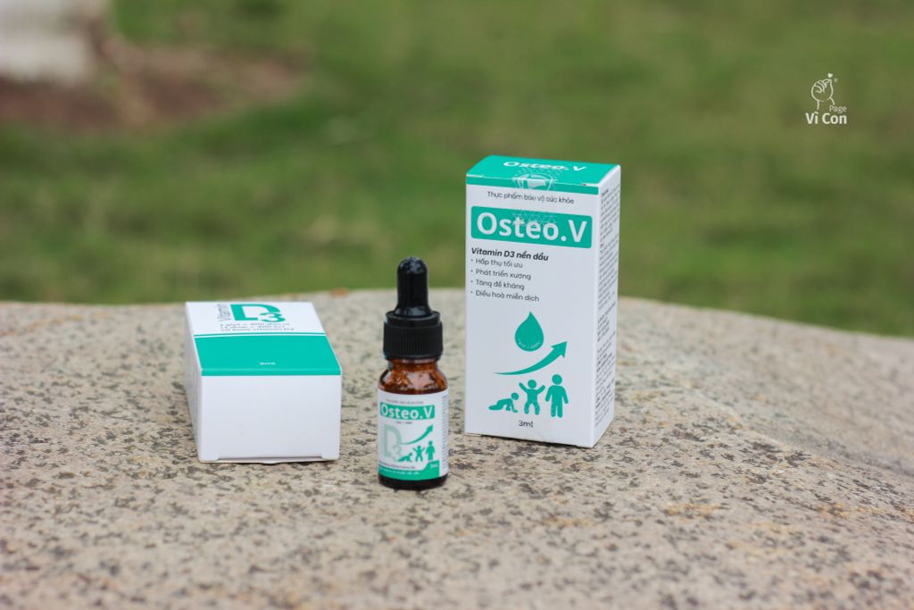 VITAMIN D3 THUẦN NỀN DẦU OSTEO.V