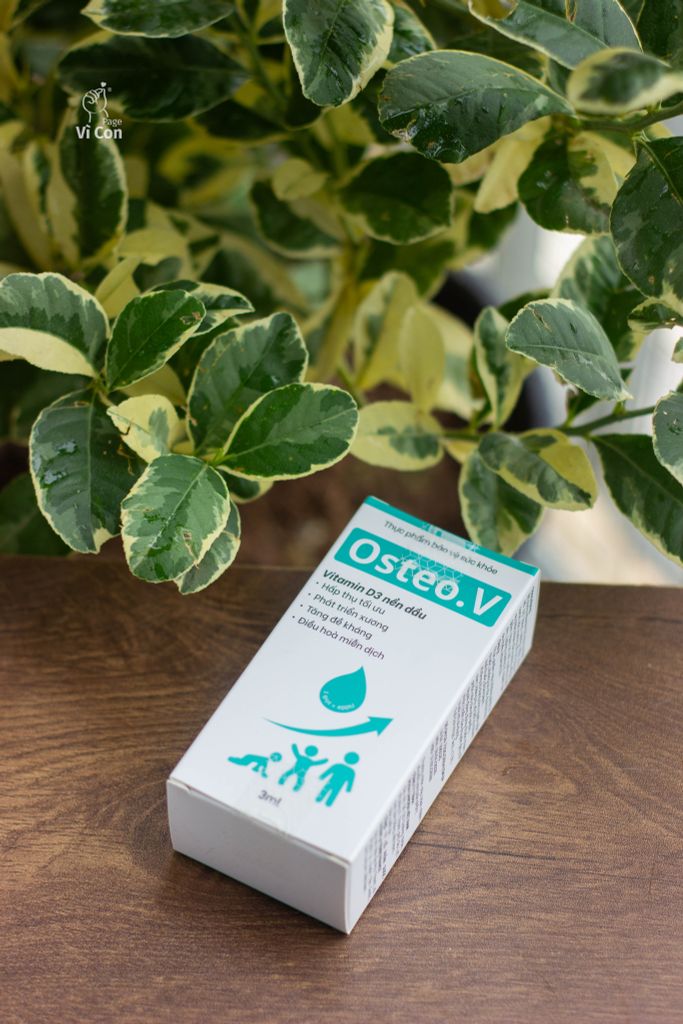 VITAMIN D3 THUẦN NỀN DẦU OSTEO.V