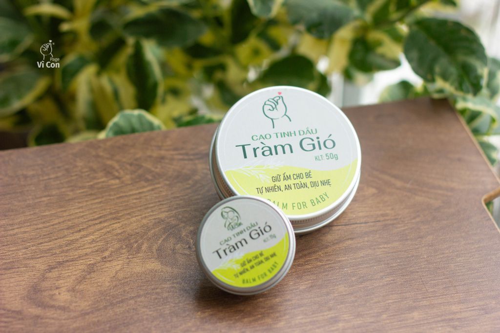 Cao Ấm - Cao sáp tinh dầu tràm gió