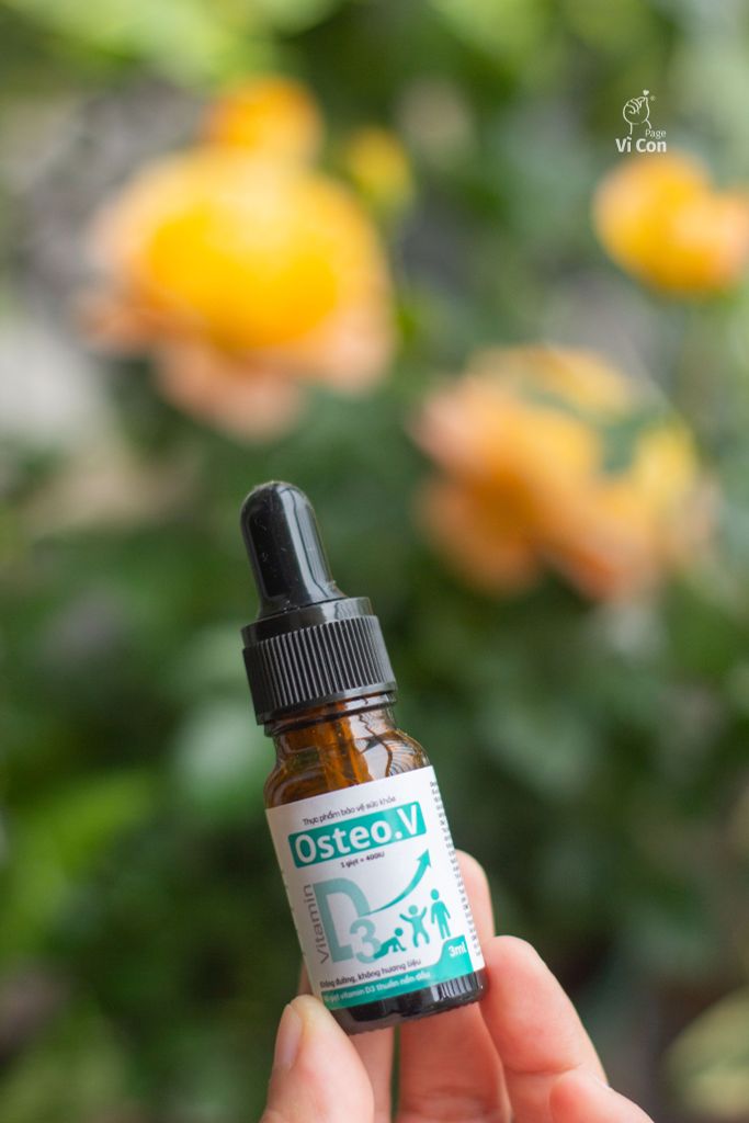 VITAMIN D3 THUẦN NỀN DẦU OSTEO.V