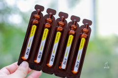 Vỉ 5 ống lẻ - Kẽm hữu cơ Zin.V Tăng đề kháng, biếng ăn, chậm lên cân