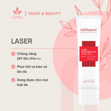  Kem Chống Nắng Cell Fusion Sunscreen 100 SPF 50+/PA++++ Bảo Vệ Da Tone Up  Brightening, Oil  Sebum Care, All Skin Type 