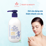  Gel Chống Nắng, Cấp Ẩm, Dưỡng Da Sáng Mịn Hatomugi Toàn Thân 250ml UV Care Moisturizing SPF50+/PA++++ (250ml/Chai) 
