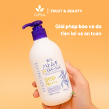  Gel Chống Nắng, Cấp Ẩm, Dưỡng Da Sáng Mịn Hatomugi Toàn Thân 250ml UV Care Moisturizing SPF50+/PA++++ (250ml/Chai) 