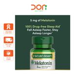  Viên Uống Hỗ Trợ Điều Hòa Giấc Ngủ Nature’s Bounty Melatonin 5mg (60 viên/lọ) 