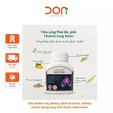  Viên Uống Hỗ Trợ Thanh Lọc Phổi, Giảm Ho Hen Vitatree Lung Detox 