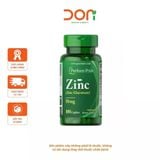  Viên Uống Bổ Sung Kẽm, Tăng Cường Đề Kháng Puritan’s Pride Zinc Gluconate 50mg (100 Viên/Lọ) 