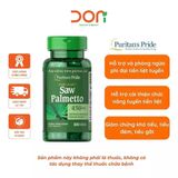  Viên Uống Hỗ Trợ Đường Tiết Niệu và Tuyến Tiền Liệt Khỏe Mạnh Saw Palmetto Puritan’s Pride 450mg 