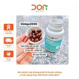  Viên Uống Bổ Não, Tăng Tuần Hoàn Não Healthy Care Ginkgo Biloba 2000mg (100 viên/Lọ) 