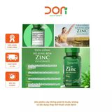  Viên Uống Bổ Sung Kẽm, Tăng Cường Đề Kháng Puritan’s Pride Zinc Gluconate 50mg (100 Viên/Lọ) 