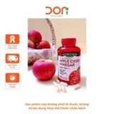  Viên Uống Giấm Táo Hữu Cơ Hỗ Trợ Giảm Cân Nature’s Truth Apple Cider Vinegar 1,200mg (180 Viên/Lọ) 