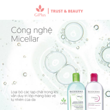  Nước Tẩy Trang Micellar Bioderma 500ml Dành Cho Da Hỗn Hợp, Da Dầu, Da Dễ Bị Mụn, Da Nhạy Cảm (500ml/Chai) 